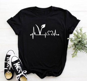 Vegan Ecg European And American Street Short Sleeves