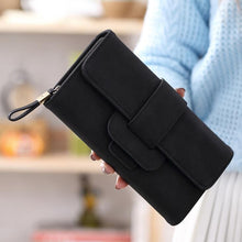 Load image into Gallery viewer, VEGAN WOMENS FAUX LEATHER CLUTCH
