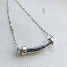 Load image into Gallery viewer, Stardust Vial Specimen Necklace with Meteorite
