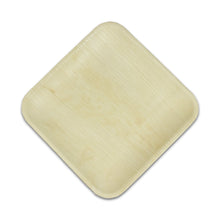 Load image into Gallery viewer, Palm Leaf Plates Square 8&quot; Inch (Set of 100/50/25)
