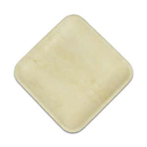 Palm Leaf Plates Square 8" Inch (Set of 100/50/25)