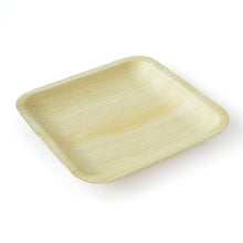 Load image into Gallery viewer, Palm Leaf Plates Square 8&quot; Inch (Set of 100/50/25)
