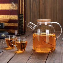 Load image into Gallery viewer, Thermo Glass Teapot 54 Fl Oz | High temperature and shock resistant
